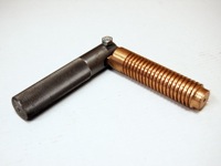 ST-80 Iron Roughneck Assembly, Jackscrew Brass Handle